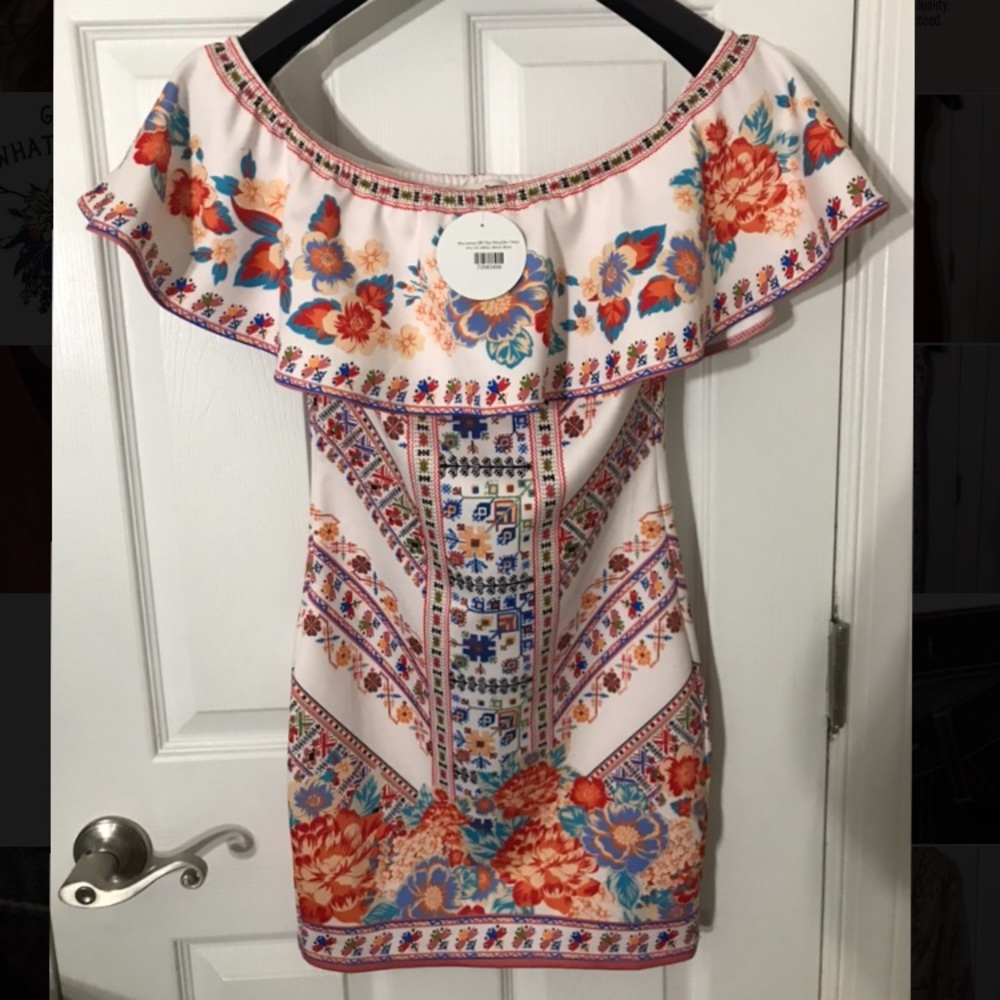 Rand new off shoulder dress
